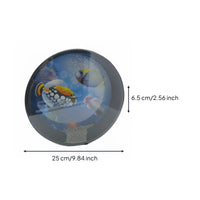 Ocean Drum Two-Sided-Sided Percussion Instrument for Spa, Music Education, Kids