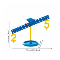 Number Balance Toy Problem Solving Math Balance Game Child-Centered Design