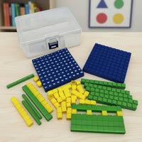 Base Decimal Blocks Set Educational Math Cubes Set Hands-On Learning