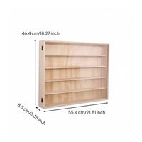 Diecast Car Display Cabinet Decorative Collectible Figure Organizer