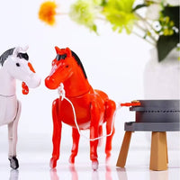 Mill Grinding Foal Toy Educational Walking Foal Toy Interactive for Toddlers