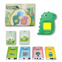 Bilingual Talking Flashcard Set No-Screen Design for Preschoolers
