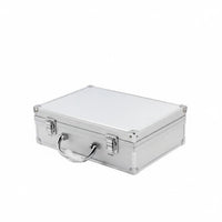 Locking Hard Case Reinforced Corners Aluminum Briefcase Portable for Storage