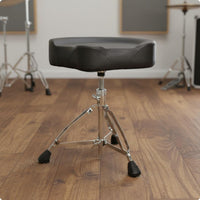 Drum Throne Stable Metal Legs Adjustable Drum Throne Non-Slip Audio Stand Equipment for Stage