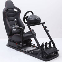 Pedal Stand with Shifter Mount Stable Steering Wheel Mount Frame Adjustable Gaming Gear for Enthusiasts