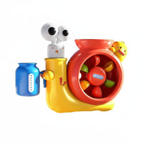 Water Wheel Toy Colorful Rotating Bath Toy for Children, Babies