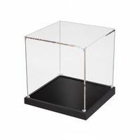 Acrylic Display Box Stackable Design Clear Collectible Container Glue-No-Cost