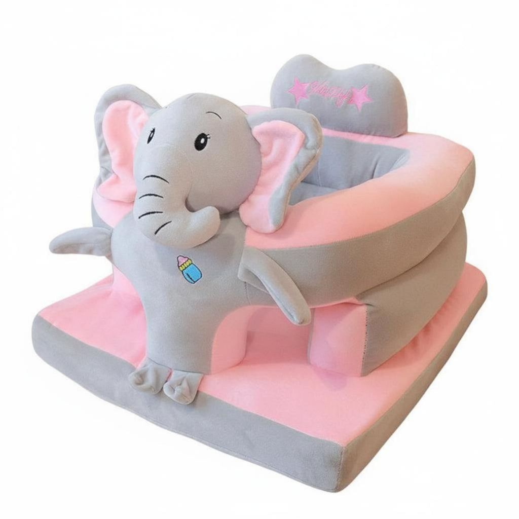 Plush creature Floor Seat Non-Slip Bottom Plush Sitting Trainer for Playroom, Home