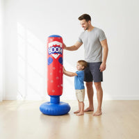 Inflatable Punching Pillar Thickened Material Kids Inflatable Boxing Bag
