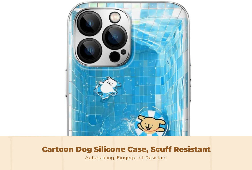 Shockproof silicone dog case