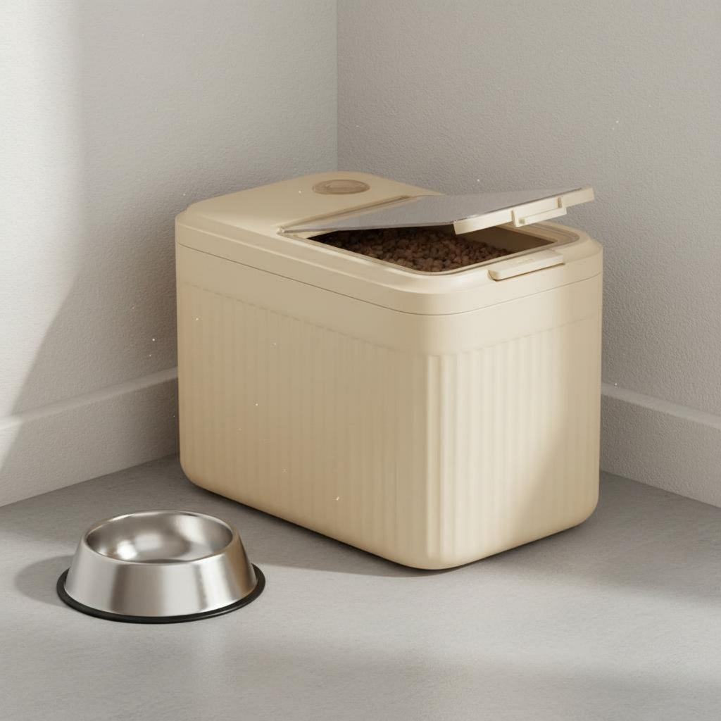 Feline Food Storage Container Large Capacity Airtight Dog Food Container Keep