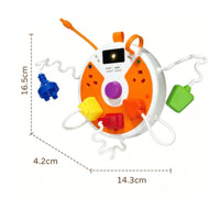 Plug and Socket Toy Early Education Electronic Busy Board for Young Children