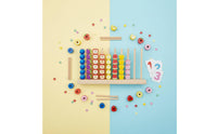 Fruit Bead Toy Double Player Color Matching Bead Board Hand-Eye Coordination