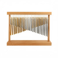 52 Sounds 52-Note Chime Set Pure Tone Double Row Wind Chime for Beginners