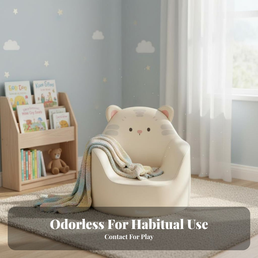 CreatureShaped Armchair Soft and Comfortable Toddler Seat Supportive Backrest