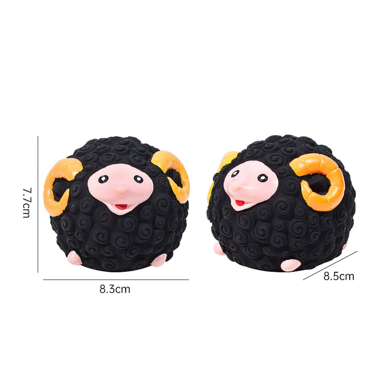 Latex Sheep Ball Boredom Relief Latex Creature Toy Interactive Play for Dogs