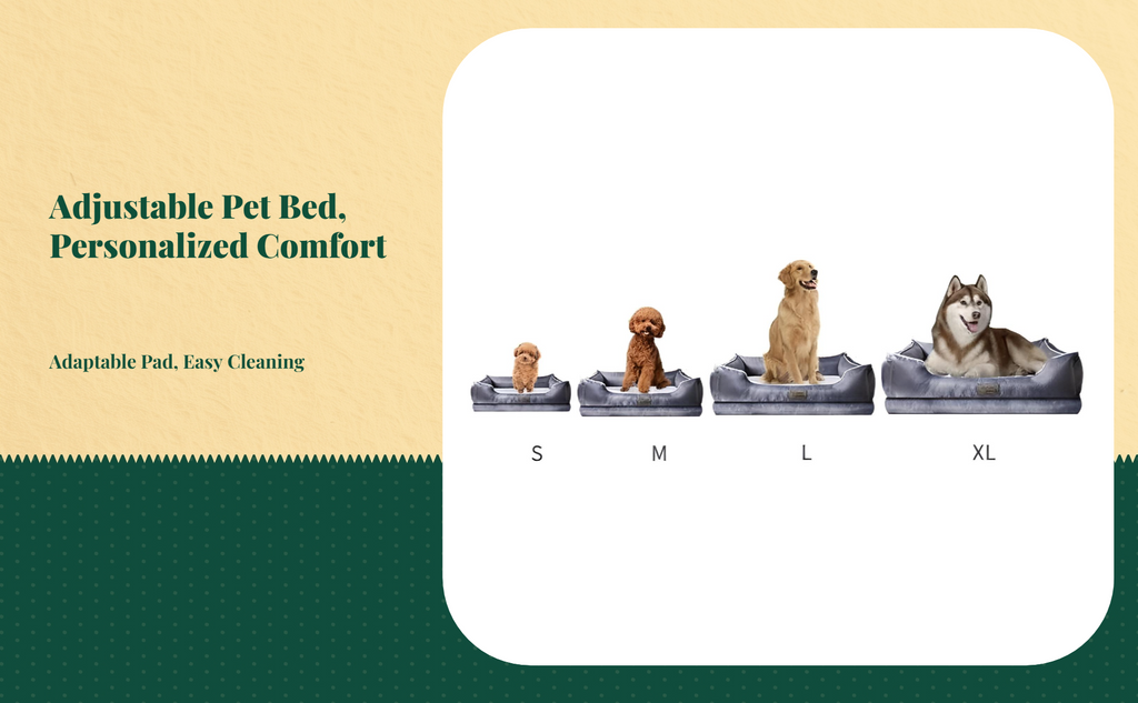 Orthopedic bed for medium-large dogs