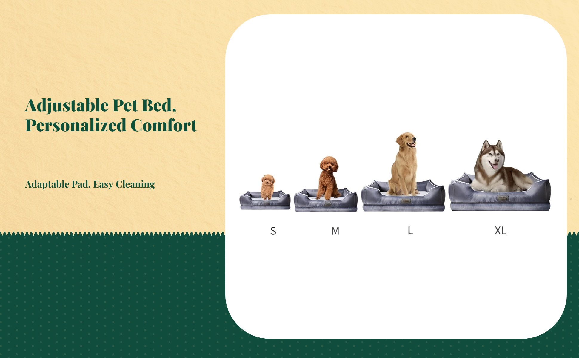Orthopedic bed for medium-large dogs