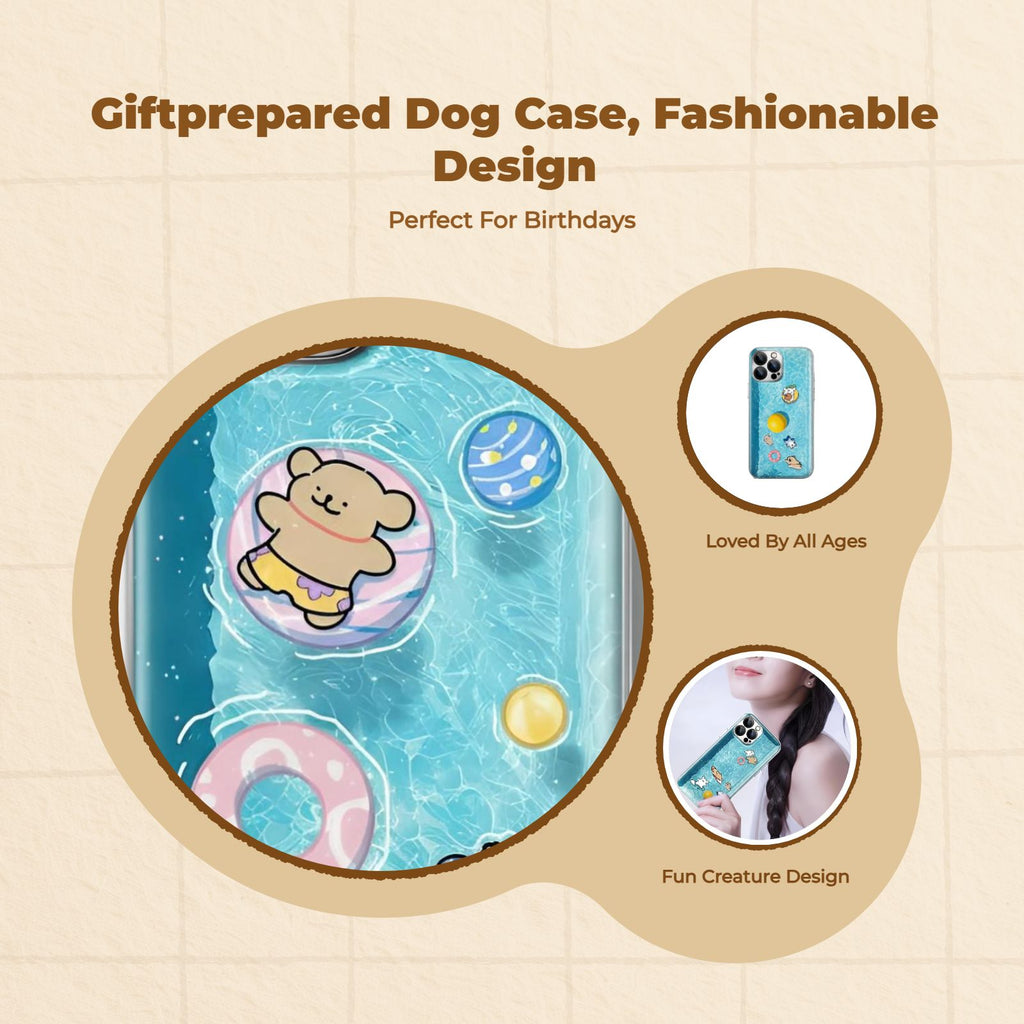 Shockproof silicone dog case