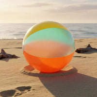 Giant Beach Ball Thickened PVC Material 100cm Inflatable Play Ball for Children