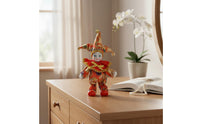 Decorative Clown Figurine Trendy Design Jester Doll Artfully Made for Room Decor