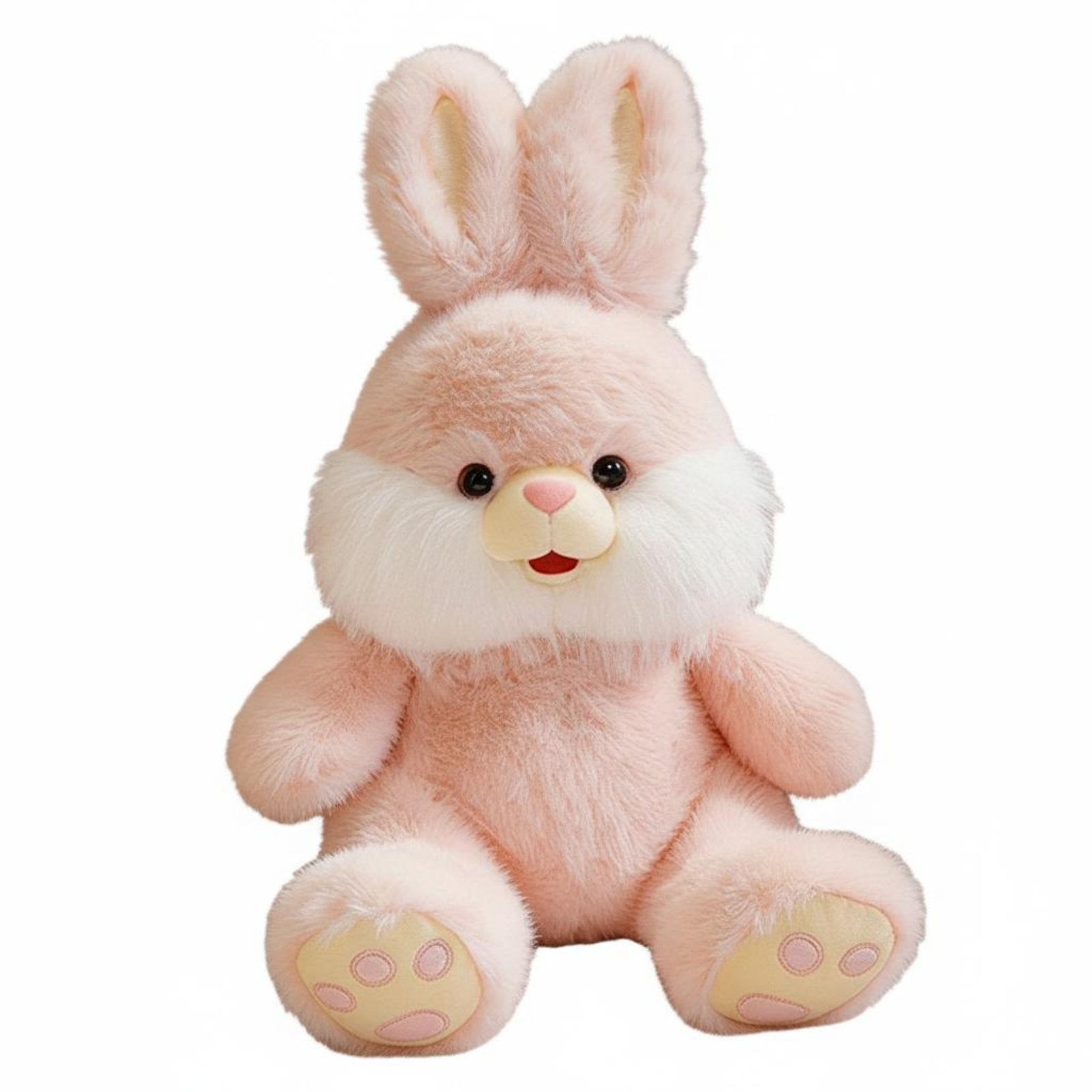 Long Ear Rabbit Plushie Cute Design Soft Rabbit Toy PP Cotton Filled for Girls