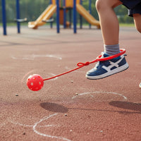 6 Pieces Ankle Jump Ball Portable Ankle Rope Swing Sturdy for Playground, Kids