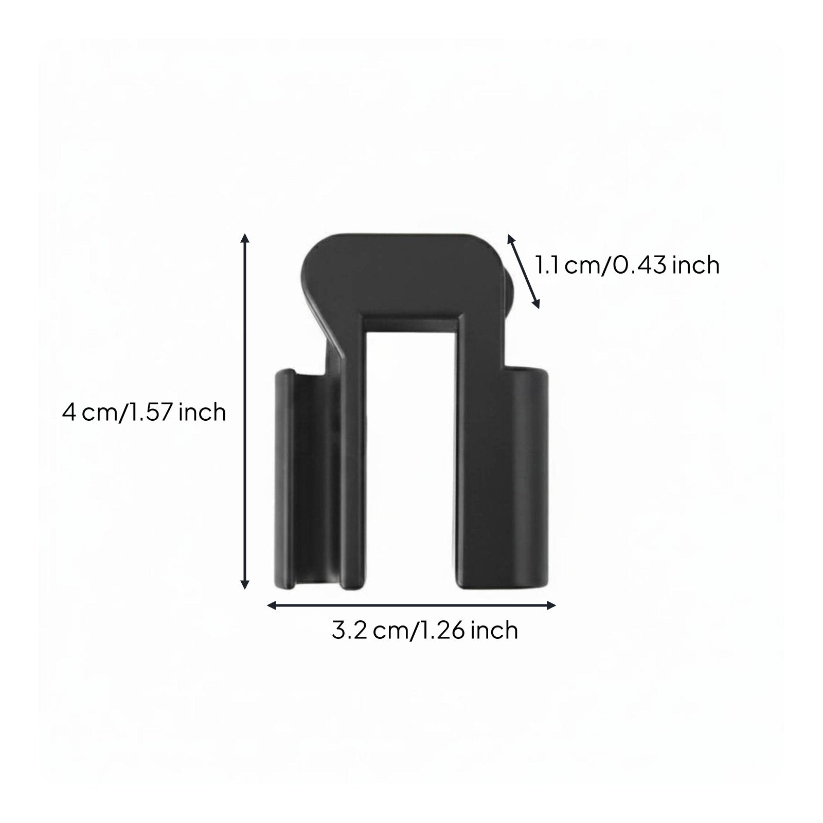 Automatic Water Refill Tube Bracket Small Size Aquatic Aquarium Pipe Holder