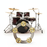 Cymbal Band Easy to Install Hi-Hat Effect Band Two Material Options for Drummers