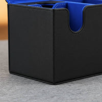 Leader Deck Box Portable Double Deck Box Secure Trading Card Case Anti-Slip Texture Collectible Storage Scuff Resistant