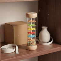 Rain Music Teaching Tool Rainfall Sound Tube Colorful Pattern Rainstick Shaker for Classroom