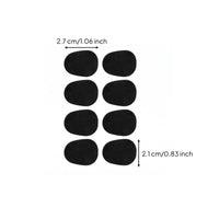 8 Pieces Alto Saxophone Mouthpiece Pad Thin Mouthpiece Pad