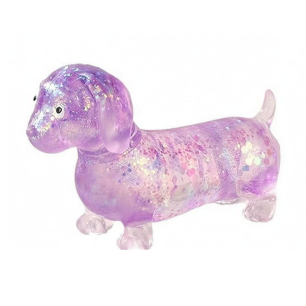 Glitter Dachshund Portable Dachshund Soft and Pliable Easy to Clean