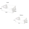 Foldable Litter Box uncoveredTop Pet Care Supplies PP Plastic for Temporary Use