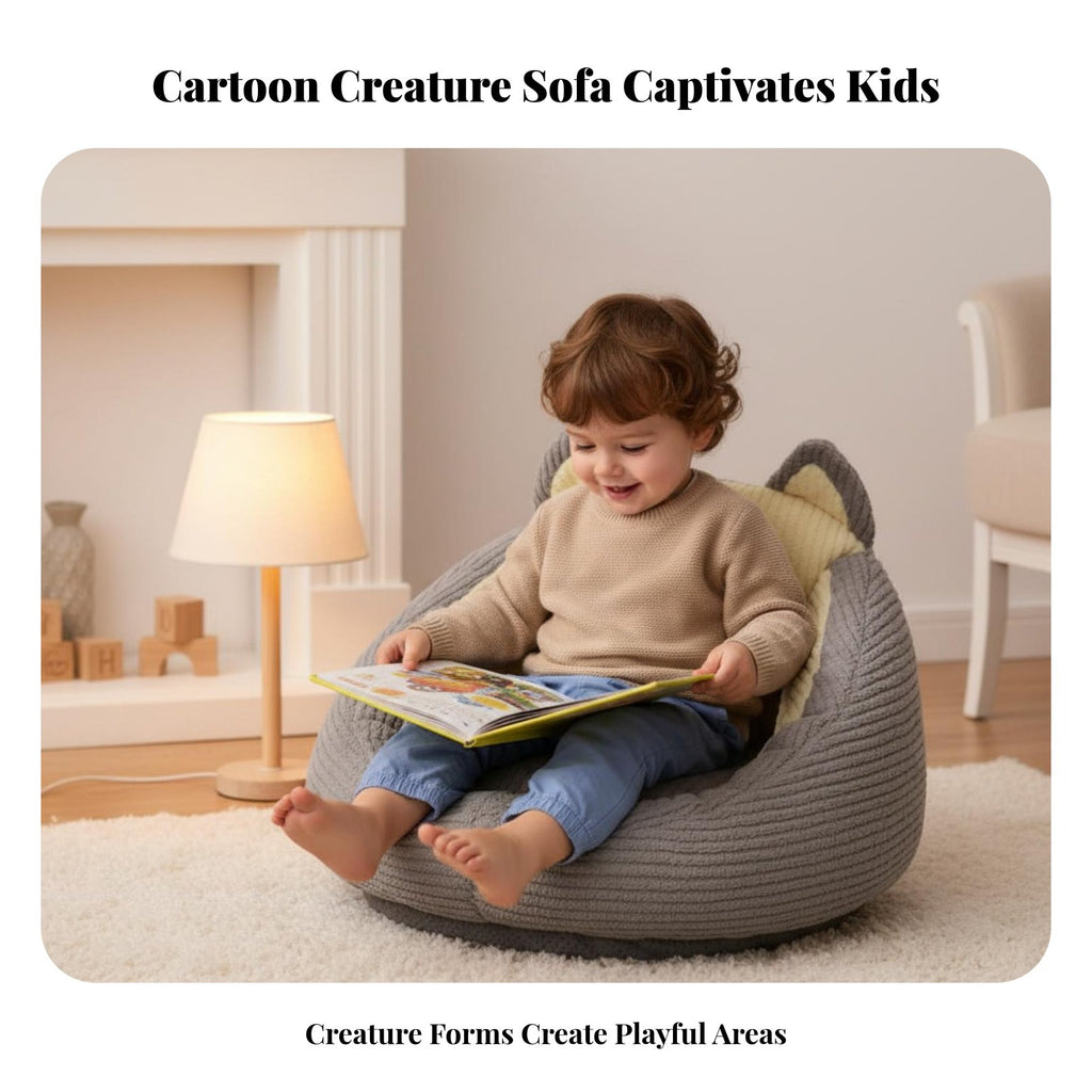 Soft Character Armchair Cute Design Home Furnishing Soft and Comfortable