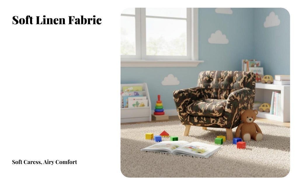 Patchwork Club Chair child-safe Size Plush Lounge Chair Colorful Appearance
