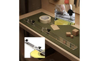 Guitar Center Line Ruler Accurate Measurement Guitar Center Line Gauge Transparent Acrylic Fretboard Alignment Ruler for Luthiers, Workshop