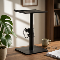 Metal Speaker Stand Easy to Install Audio Gear Support Safety Lock