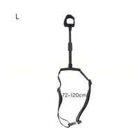 Electric Wind Instrument Waist Brace Metal Rod Music Accessory Black for Playing