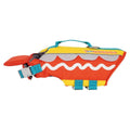 Buoyant dog life jacket for swimming