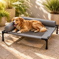 Breathable Dog Cot Cooling Elevated Dog Bed Easy to Clean for Hot Weather, Cats