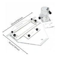 Bridge Slotting Jig Precision Music Tool for Instrument Workshop