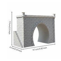 N Gauge Tunnel Entrance with Stairs N Gauge Tunnel Entrance Observation Deck