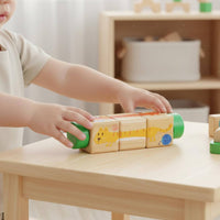Rotating Block Game Hand-Eye Coordination Training Creature Mix and Match Toy