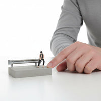 1/64 Scale Photographer Figure 3D Printed Resin Miniature Scene Figurine