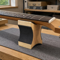 Guitar Neck Rest Wooden Guitar Neck Cradle Two Height Design for Repair