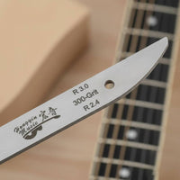 Fret Crowning Tool Flat and Curved Edges Guitar Repair Tool Diamond Grit