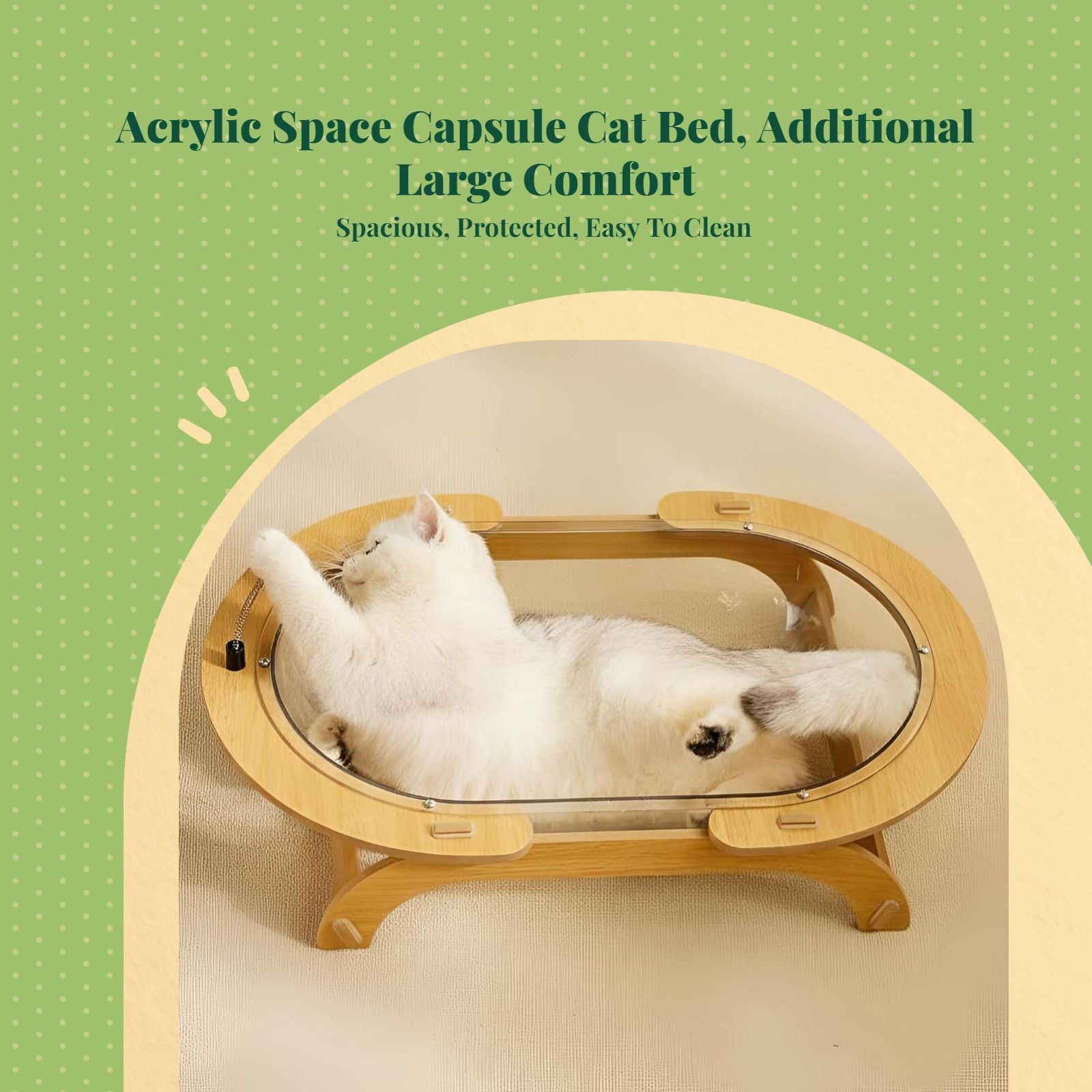 Cat Bed with Scratching Post