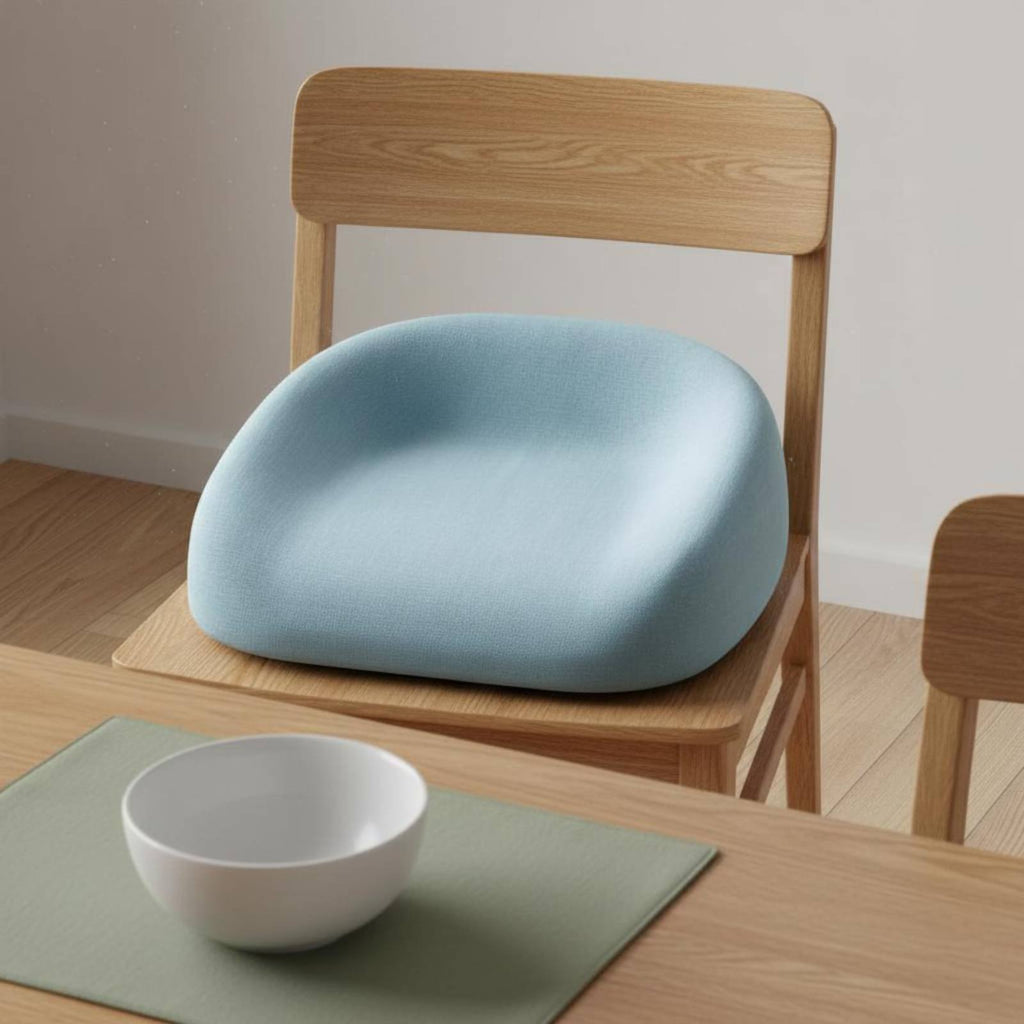 Child Heightening Seat Cushion Washable Child Seat Chair Booster Pad Slow Gradual Return Young Child Dining Booster Seat for Children, Travel