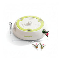 Rechargeable Cat Teasing Toy Plastic Body Pet Play Item